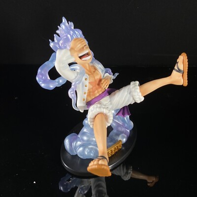 Figurine One Piece Luffy Gear 5 Miniature - Kaizoku World
