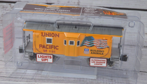 Menards 275-9114 Union Pacific 6125 Caboose Train Car with LED lights NEW