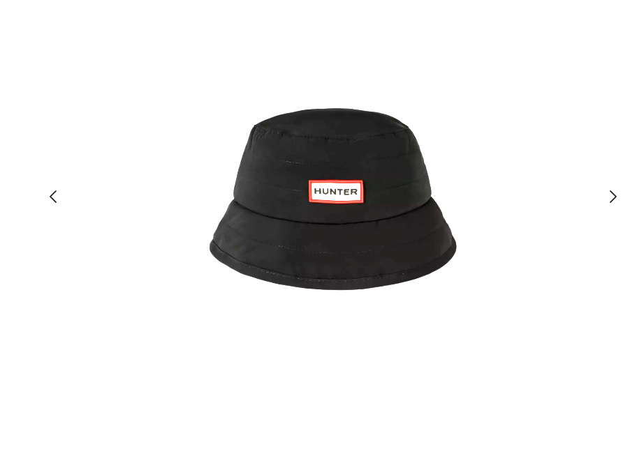 Hunter Men's Black Intrepid Bucket Hat $68 One Size Authentic