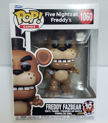 FREDDY FAZBEAR - Five Nights at Freddy's Funko POP! Games #1060 Figure IN STOCK