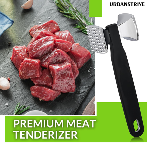 Premium Heavy Duty Meat Tenderizer Hammer, Stainless Steel Meat Mallet Tenderize - Picture 6 of 7
