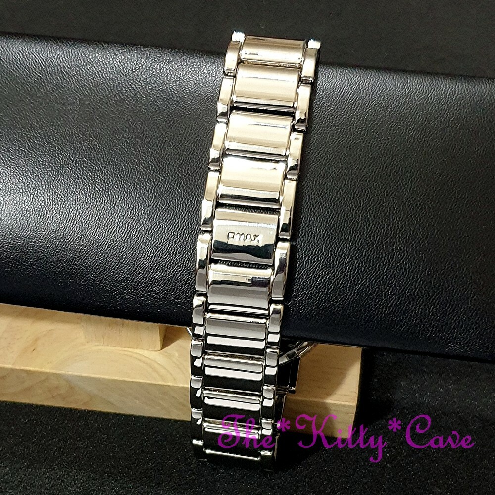 中古 美品 R.E.G. O-K hi stainless 30 Omax Since 1946 Men's Watch # HBJ827 Dark Charcoal Stainless
