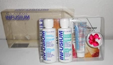 Infusium Vintage Set Shampoo Conditioner Heating Oil & Hair Treatment Capsules