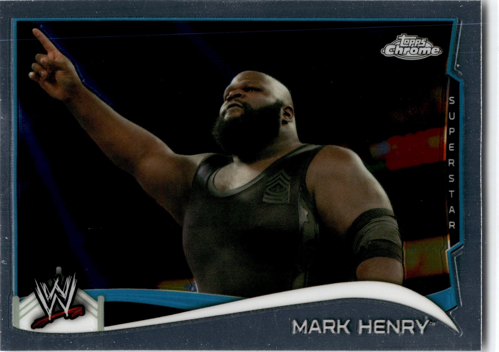 2014 Topps Chrome WWE #81 Mark Henry