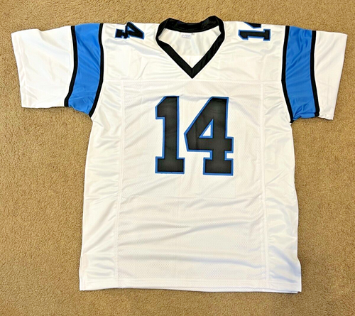 Sam Darnold Autographed Carolina Panthers Signed Custom Jersey Beckett COA - Picture 8 of 9