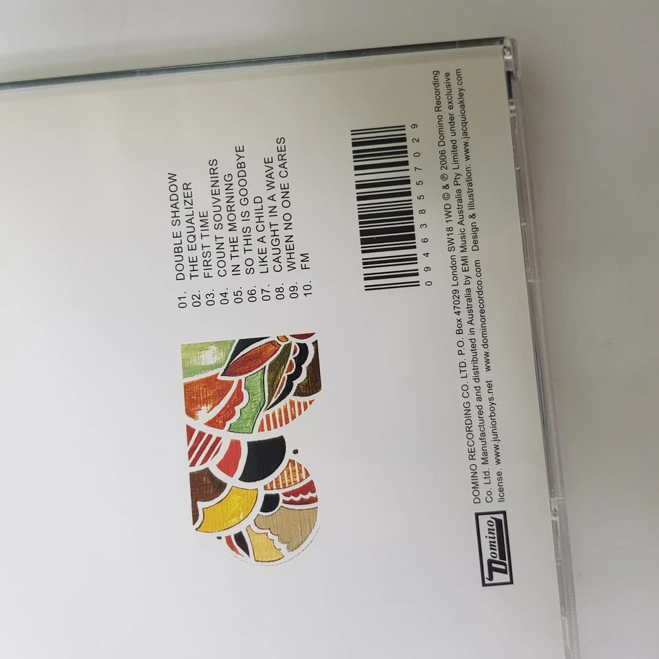 CD Junior Boys So This Is Goodbye Double Shadow The Equalizer First Time 2006 Foto 3 de 4