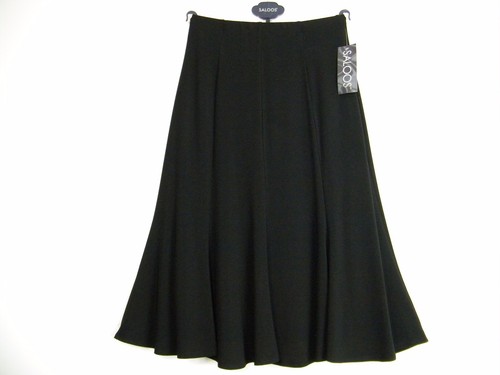 NEW SALOOS 92%POLYESTER 8% ELASTAINE LINED SKIRT 5 COLS SIZES 12 14 16 18 20 22 - Picture 16 of 42