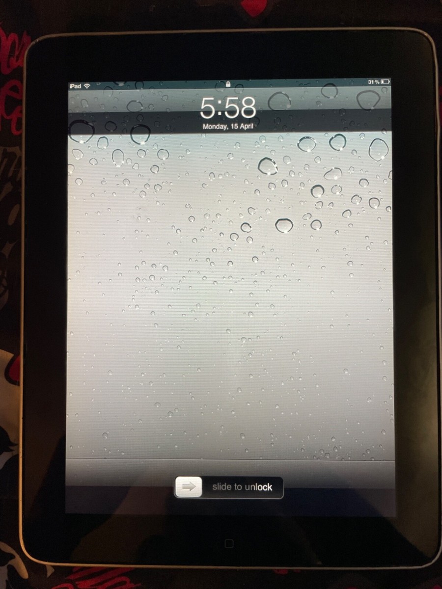 初代　iPad 16GB Apple iPad 1st Gen. 16GB, Wi-Fi, 9.7in - Space Gray (CA) | eBay