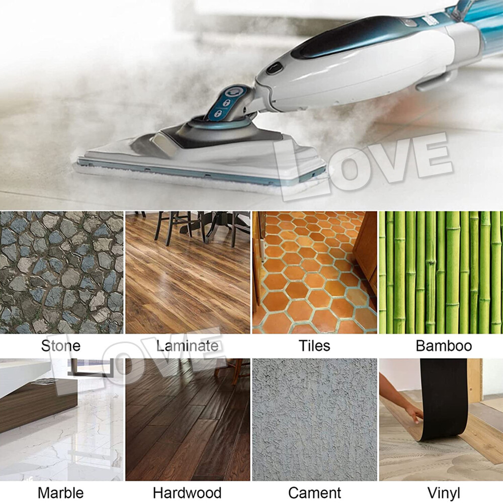 5 Pack Mop Pads Replacement fr Black + Decker Steam Mop FSM1610