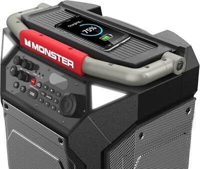 Portable Bluetooth Speaker Monster Rockin' Roller 270 Indoor
