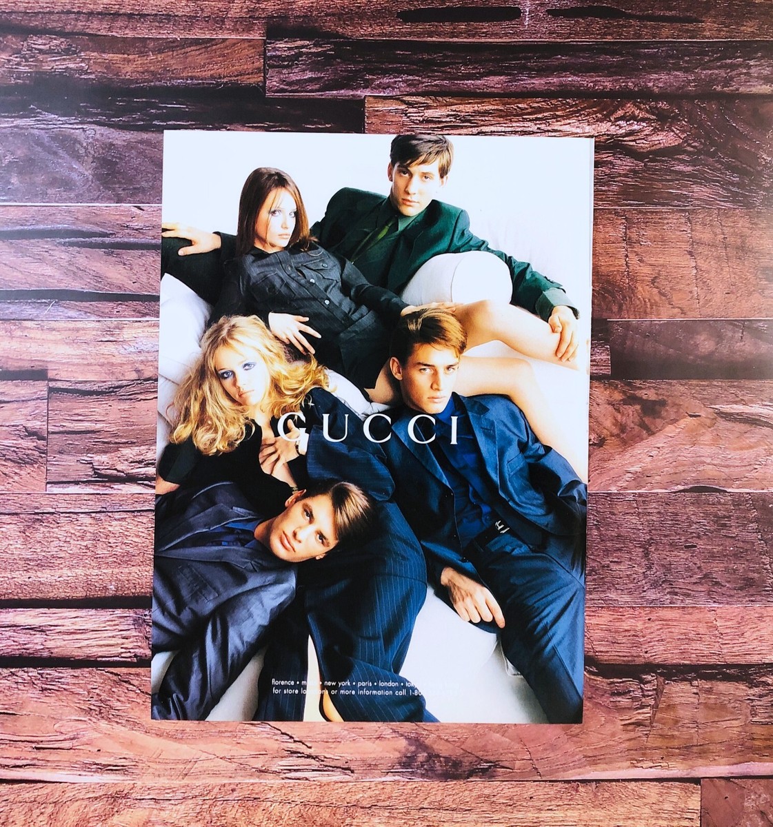 ヴィンテージ ポスター　GUCCI 40a3b5a98f8bb1c0748de1d2d0fb0d