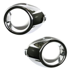 Für Ford Fiesta VI MK7 2008-2013 Nebelscheinwerfer Chrom Ringe Links + Rechts
