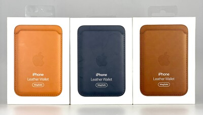Apple - 【純正】iPhone12シリーズ　magsafe レザーウォレット　Apple OEM Genuine Apple MagSafe Leather Wallet For iPhone 12 13 14