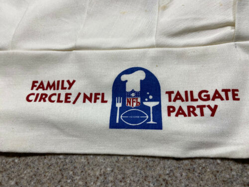Vintage NFL Tailgate Party Chef Hat  Family Circle / Women's Circle " 1960 Cook  - Picture 1 of 5
