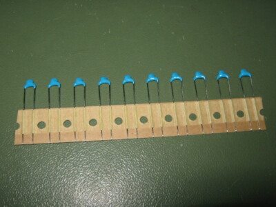 10x - Murata 56pF/1kV HV-Kerko Kondensator 1000Volt  SL 5%   5x2mm  RM5  56J