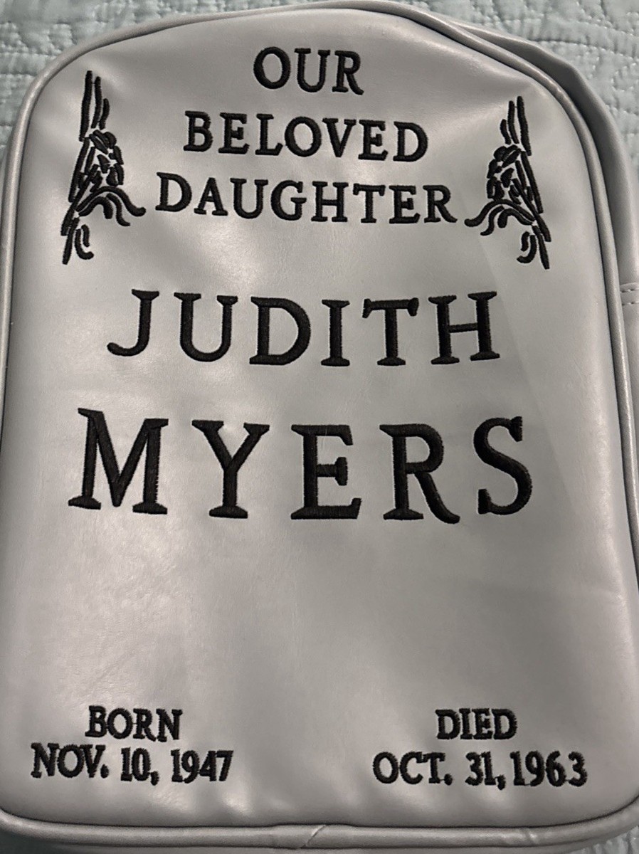Halloween- Judith Meyers Headstone. X-Body Plus Purse - Anytime Fun Approx 13X10 View 2