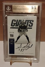 2016 Encased Sterling Shepard Rookie Scripted Signatures 3/10 BGS 9.5 - 9 AUTO
