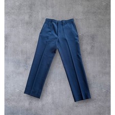 VINTAGE 80s Levis Action Slacks Mens Navy Blue Size 36x34 Deadstock New Tag