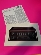 McIntosh C30 PHOTO & BROCHURE - VINTAGE FROM FACTORY
