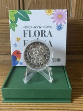25 Centesimi Euro Oncia argento Flora e Fauna La Margherita Solo 3000pz