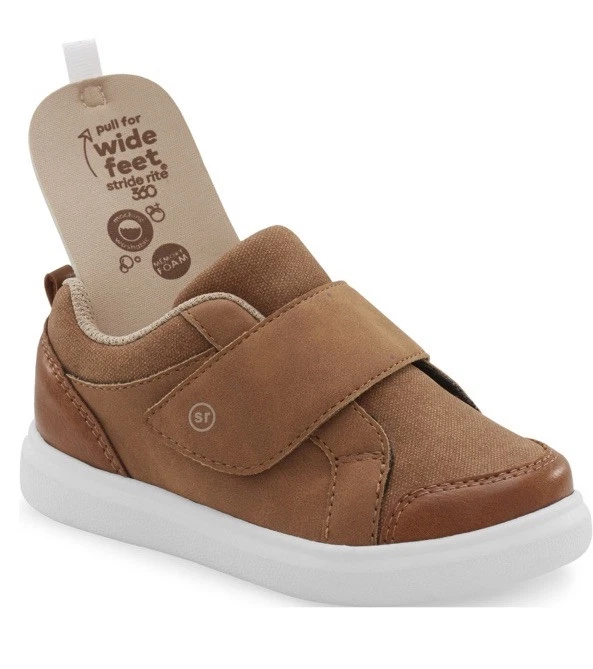 Nuevos zapatos informales Stride Rite 360 Cole para niños pequeños, niños pequeños, talla: 10 T Foto 3 de 4