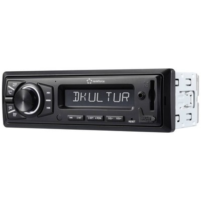 Renkforce RF-ARAR-400 Autoradio inkl. DAB-Antenne, DAB+ Tuner,