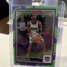 2023-24 Panini NBA Haunted Hoops Slime Parallel #199 DeAaron Fox
