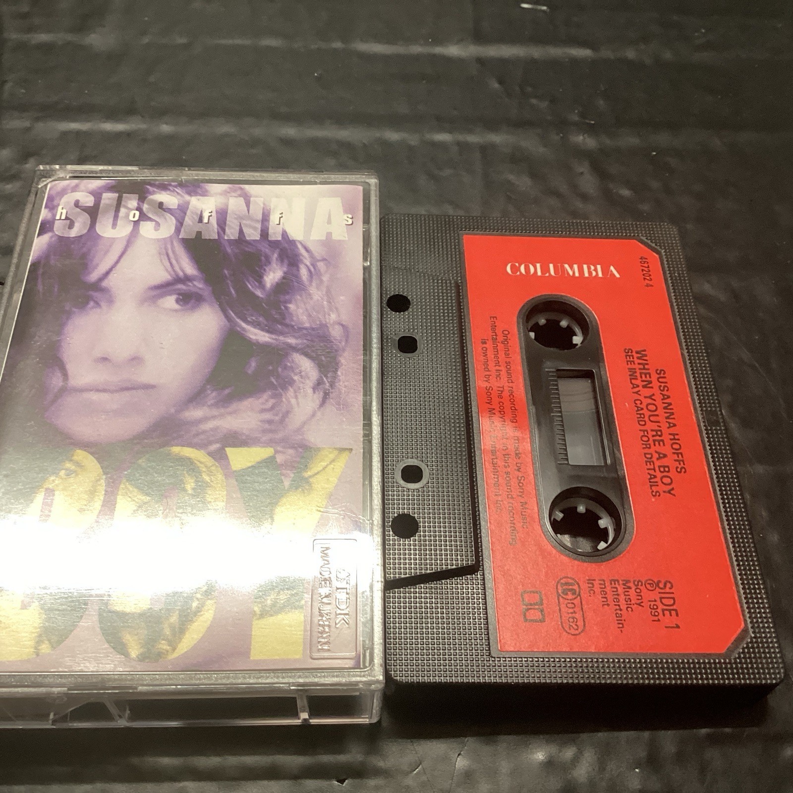 Susanna Hoffs, When You're A Boy Cassette Tape album (Sony Music, 1991)