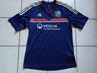 MAILLOT FOOT ADIDAS OL OLYMPIQUE LYONNAIS VEOLIA SIZE L/D6 USé