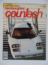 Vintage Original 1985 Supercar Photo Magazine Lamborghini Countach Poster
