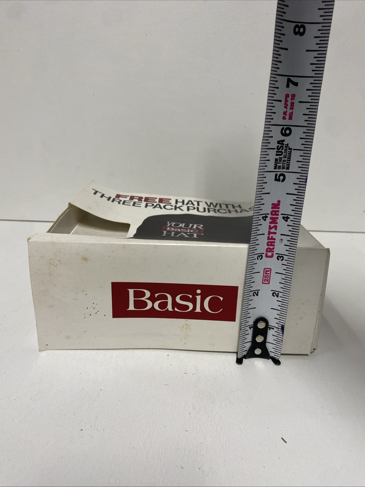 Basic Vintage 90s-Adjustable Snapback Hat Cap Bla… - image 10