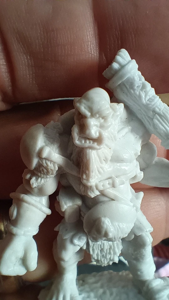 Reaper Dark Heaven Bones 52mm Fantasy Duel: Ogre Chieftain vs. Vic Lockman - Image 3 of 4