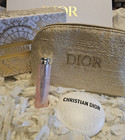 DIOR 3pc Full size Addict Lip Glow Baume Makeup Bag Gift Set Limited Edition NIB — photo 1