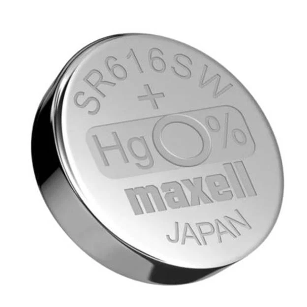 3x Maxell Battery SR616SW 321 pack of 5