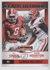 2015 Panini Contenders Draft Picks Class Reunion AJ Green Justin Houston #12 1i1