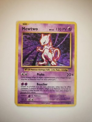 Pokemon Karte RAR Mewtwo 51/108 XY12 XY Evolution Französisch