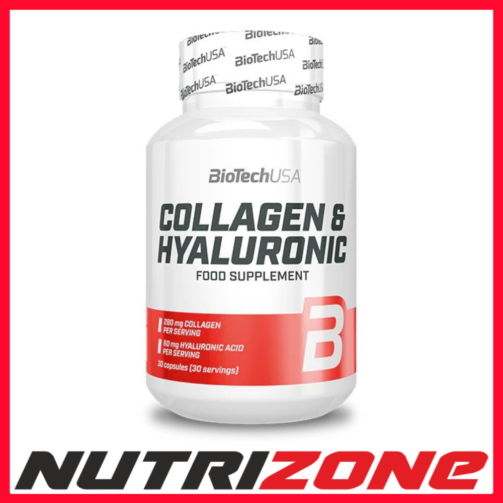 Biotechusa Collagen & Hyaluronic 30 Capsules - Image 2