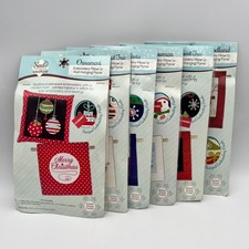 Needle Creations Holiday Embroidery Pillow or Wall Hanging Panel You Choose 