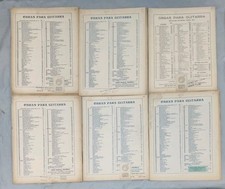 Jose Ferrer Guitar 6 Sheet Music Lot Classical Spanish Vtg Op 13 14 16 17 18 20