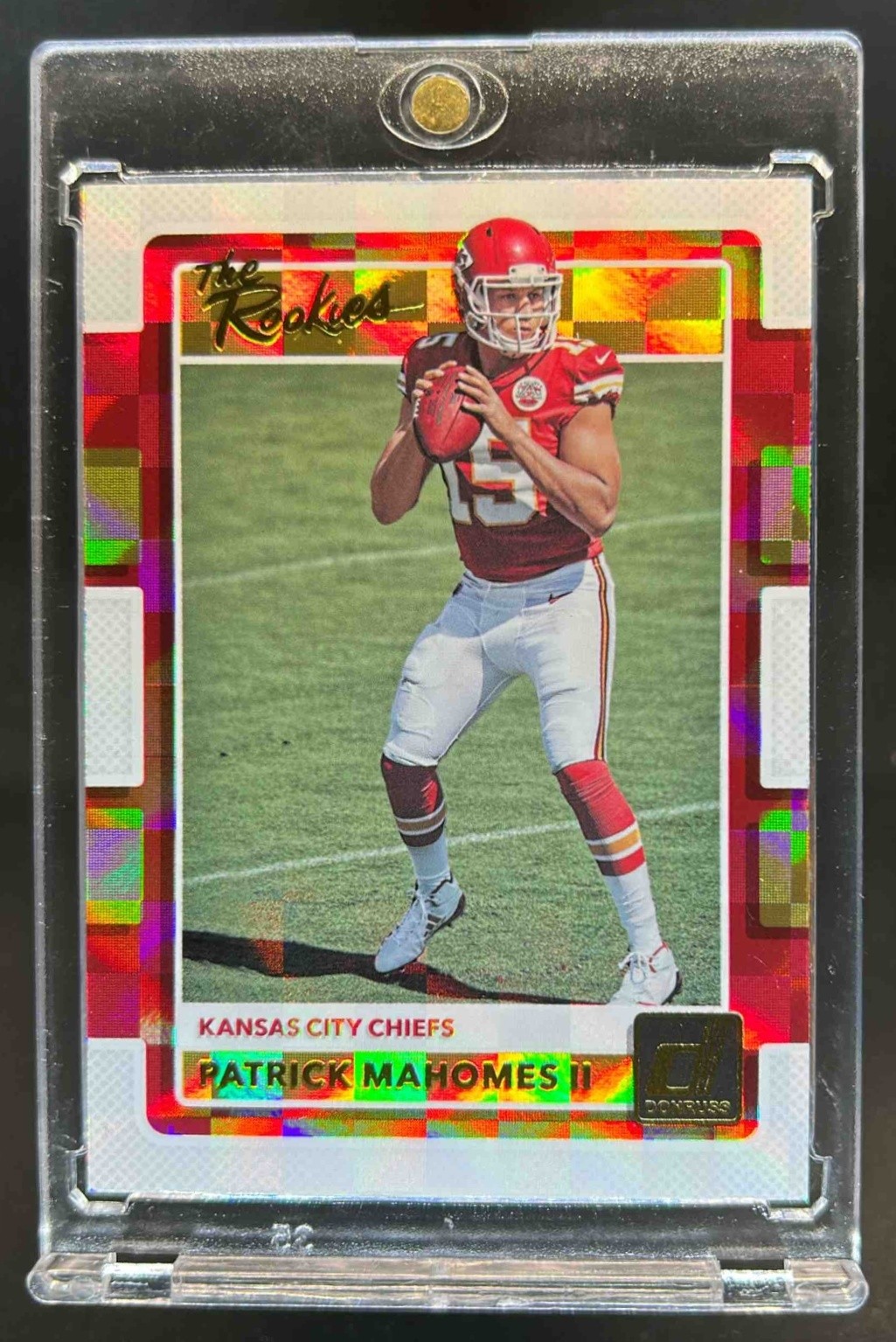 2017 Donruss Patrick Mahomes II The Rookies Rookie RC #7 Chiefs