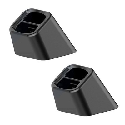 ThtRht 2 Pack Car Dashboard Stand Stick-on Base Mount to Anywhere Black 