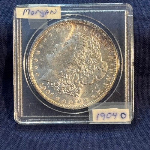 Silber Dollar Münze 1904 O Morgan
