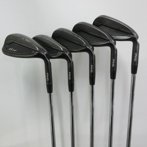 Ping Iron Set Fair Rating G710 Stiff NS PRO 850GH neo 5 pcs Dot Black (W/O Grip) - Picture 2 of 11