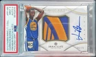 2012-13 Immaculate Harrison Barnes RPA Rookie Premium Patch Auto /75 RC PSA 9
