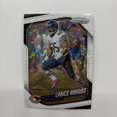 #ad 2025 Panini Prizm Lance Briggs White Disco Prizm #257 Chicago Bears $2.25