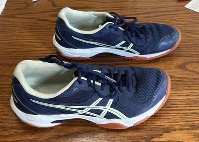 Asics Gel-Rocket 10 Womens Navy Blue Shoes 1072A056 Size 8