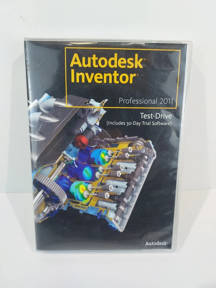 Autodesk Inventor Professional 2011 (Test-Drive) 30 Day Trail 5 Disc Set - Image 2 of 4