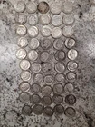 1964 (50) Roosevelt Dime(s) - 90% SILVER - One Roll - 1950-1964