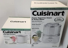 NIB Cuisinart ICE-20 1-1/2-Quart Automatic Ice Cream Frozen Yogurt Sorbet Maker