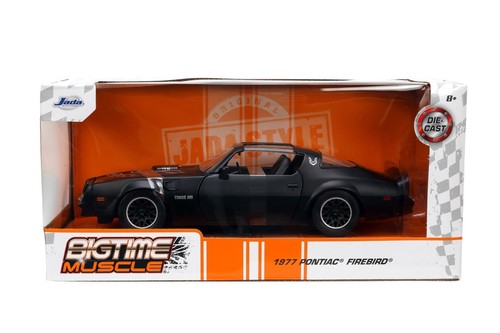 Big Time Muscle 1:24 1977 Pontiac Firebird Die-Cast Car, Toys for Kids and Adults(Metallic Blue Big Time Muscle 1:24 1977 Pontiac Firebird Die-Cast Car, Toys for Kids and Adults(Metallic Blue